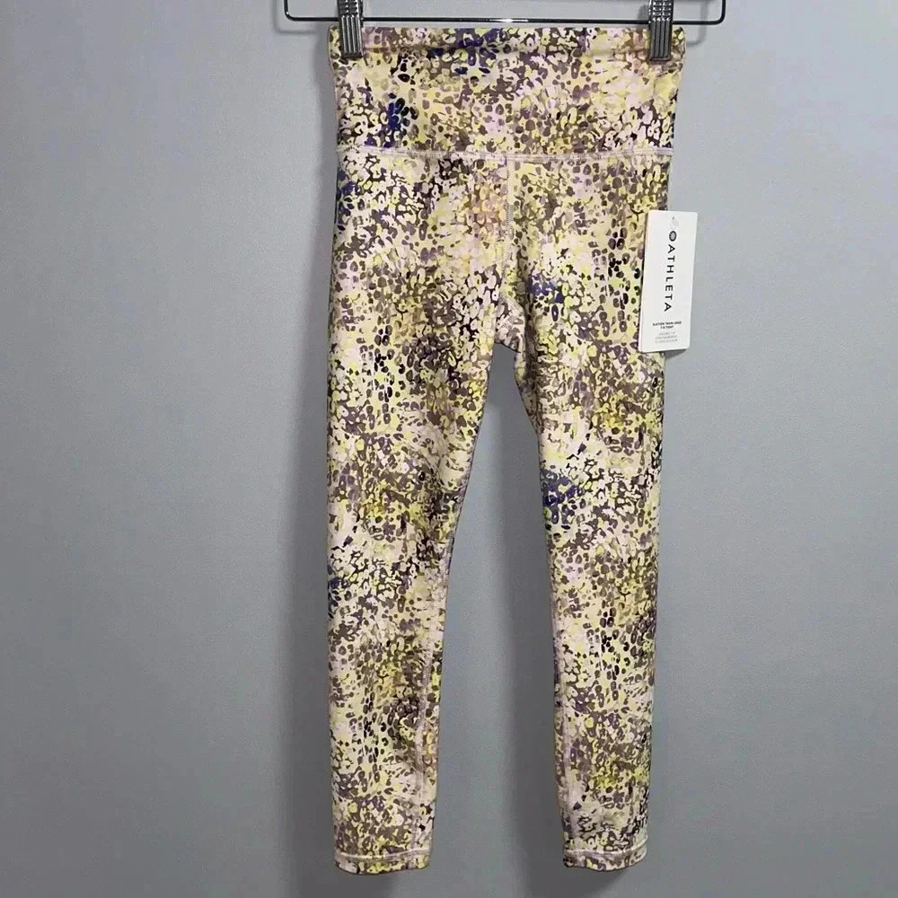 Athleta Elation Train Logo 7/8 Tight